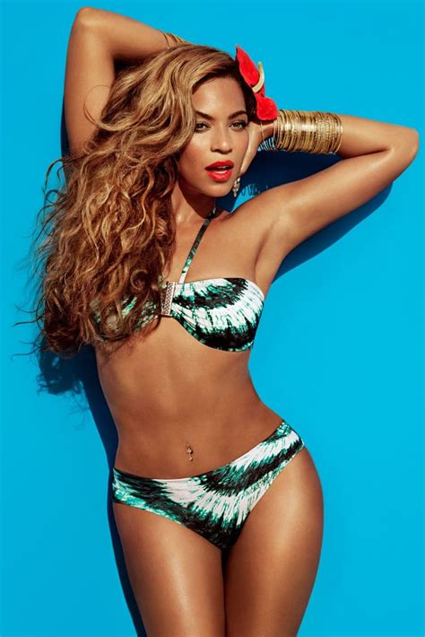 Beyonce Knowles In A Bikini In Handm Ads Popsugar Celebrity