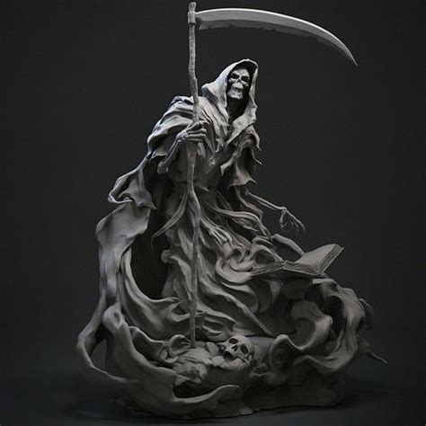 Grim Reaper 3d Print 3d Model 3d Printable Cgtrader