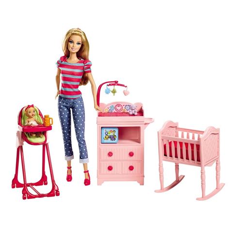 Boneca Barbie Mattel Berçário Da Barbie Comprar No Shopfácil Uma