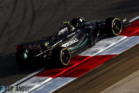 Lewis Hamilton Mercedes Bahrain International Circuit 2023 Pre