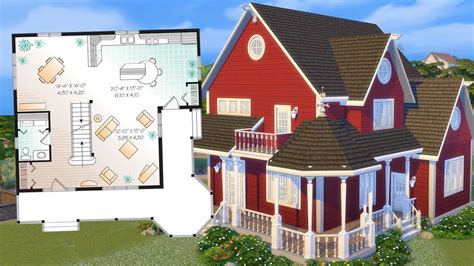 Floor Plan Ideas For Sims 4 Cottage Living