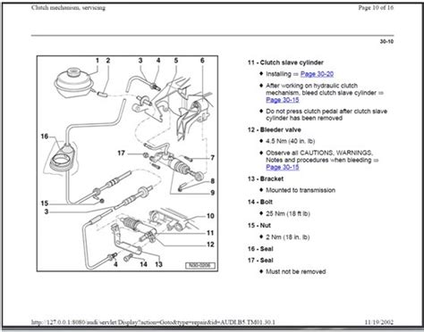 Hydraulic clutch fluid change? - AudiForums.com