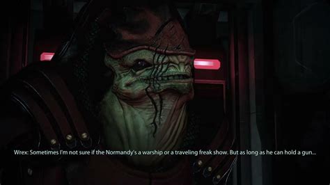 Mass Effect 3 Legendary Edition Wrex Meets Javik Not Sure If Normandy