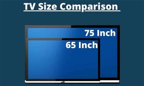 65 Vs 70 Inch Tv The Detailed Tv Size Comparison