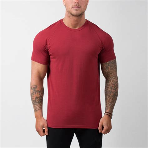 customized 95 cotton 5 spandex muscle t shirt 丨 lezhou garment