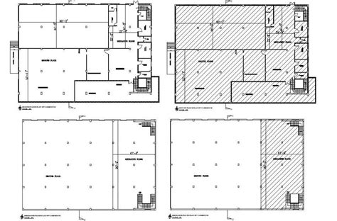 Warehouse Floor Plan Dwg Floorplansclick