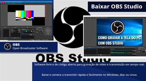 COMO GRAVAR A TELA DO PC COM OBS STUDIO ATUALIZADO 03 2020