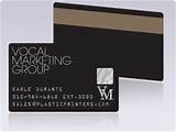 Photos of Business Cards Like Credit Cards