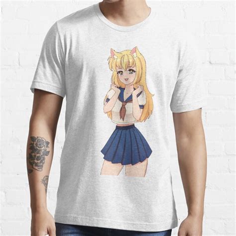 Cute Anime Girl T Shirt For Sale By Sofiatheof Redbubble Cute
