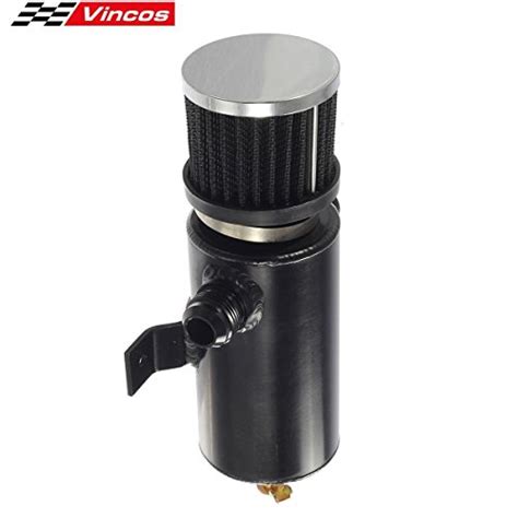 Buy 750ml Aluminum Pcv Oil Catch Can With Breather 12an 2 Ports Air Oil
