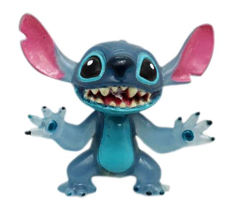 Disneys Lilo And Stitch Flexible Stitch Miniature Figure