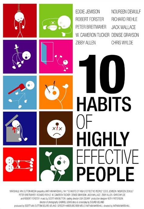 10 Habits Of Highly Effective People 2013 Poster 1 Trailer Addict