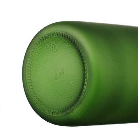 Download 500ml frosted Green glass beer glass bottle for beer, High ...