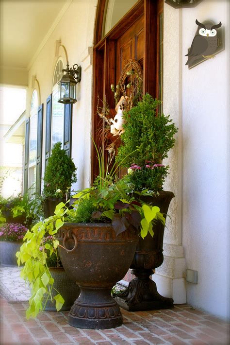 An easy way to seal a concrete planter and keep the surface protected is to paint it. How to Change the Color of Your Flower Pots | Refresh Restyle
