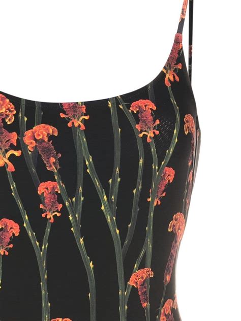 Osklen Floral Print Swimsuit Farfetch