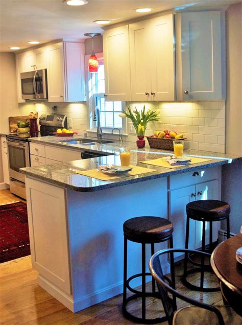 Nice Kitchen Peninsula Designs With Seating How To Make A Island From