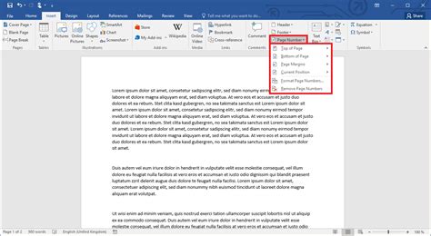Word Adding Page Numbers Editing Them And Numbering Pages Correctly