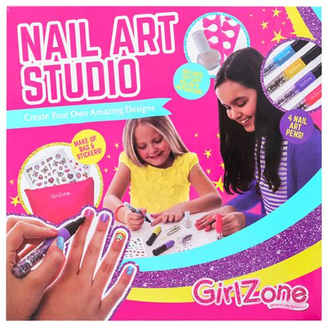 Nail Art Studio For Girls Girlzone Uk
