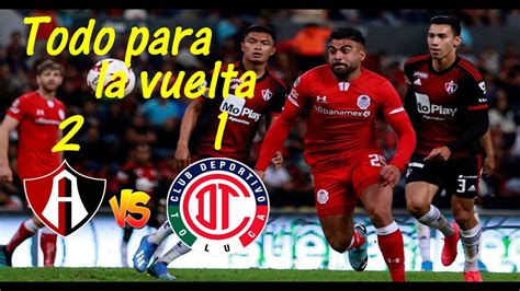 Revive lo mejor del partido de la jornada 10 del clausura 2020. TOLUCA CON VIDA EN LA COPA MX ATLAS VS TOLUCA OPINION ...