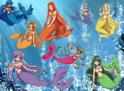 Mermaid Melody Mermaids Sirena Anime Personajes De Anime Sirenas