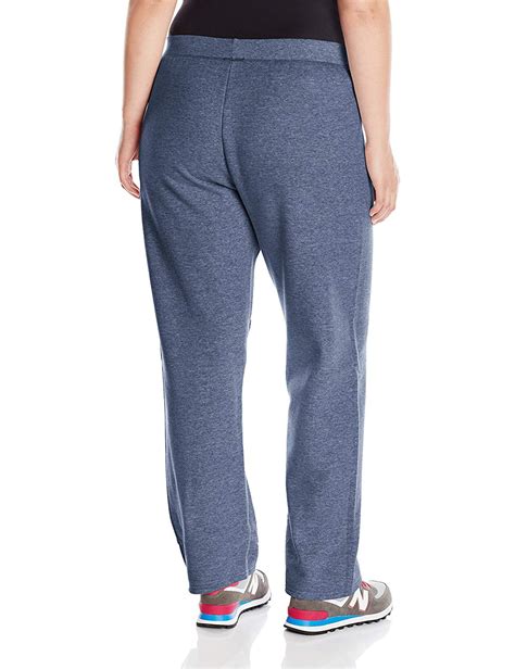 Just My Size Women`s Ecosmart Fleece Open Hem Sweatpants Petite Length