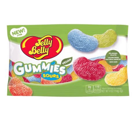 jelly belly gummies sour assorted 12x113g pacific candy wholesale