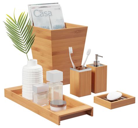 Shop 72 top bamboo bathroom accessories and earn cash back all in one place. Buy Trademark Global Lavish Home Bamboo Bath Accessories ...