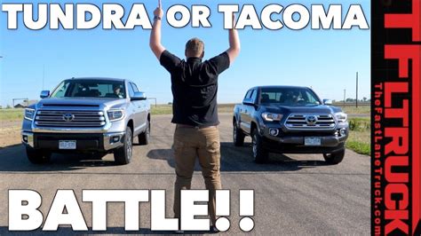 Compared Tacoma Vs Tundra Watch This Before You Buy A Toyota Truck