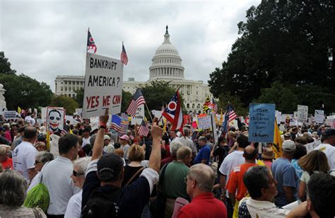 In Washington Thousands Stage Protest Of Big Government