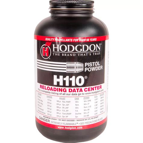 Hodgdon H110 1 Lb Spherical Pistolshotgun Powder Academy