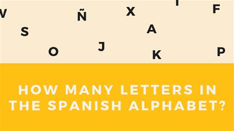 Der erste schritt zur beherrschung von spanisch. How Many Letters Are in the Spanish Alphabet? | SPEAKADA