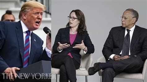 the new york times journalists maggie haberman and dean baquet on covering trump the new
