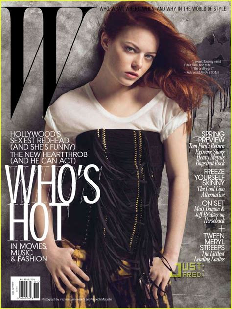 Full Sized Photo Of Emma Stone W Magazine January 2011 01 Photo