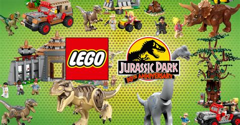Brickfinder Lego Jurassic Park 30th Anniversary Sets Revealed