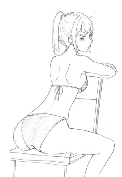 Artstation Sexy Pose Reference For Drawing Anime Girls 1 Of 4
