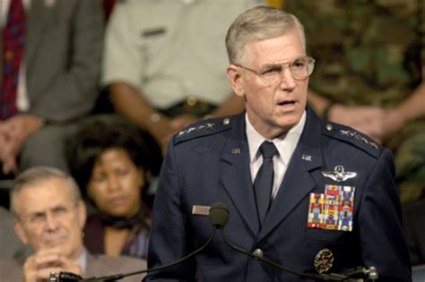 Gen Myers Delivers His Opening Remarks During A Town Hall Meeting In