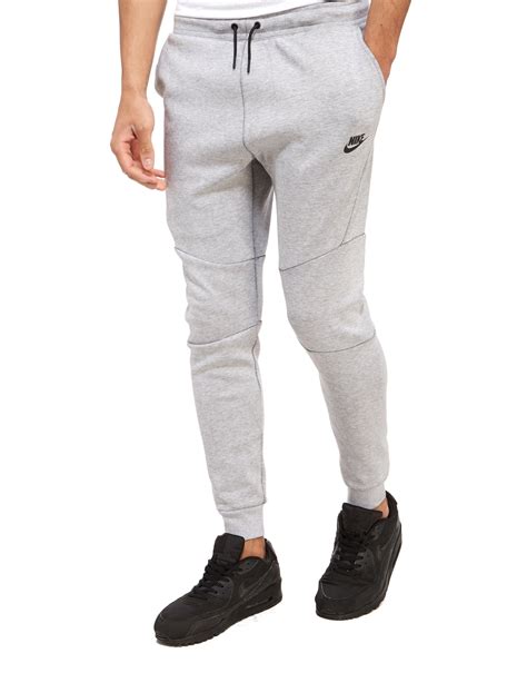 Nike Tech Fleece Pants In Grey Gray For Men Lyst
