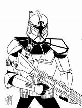 Clone Trooper Coloring Pages Wars Star Arc Drawing Kids Deviantart Spar Traditional Ink Clipart Color Printable Cartoon Print Phase Wallpaper sketch template