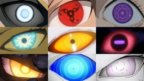 All The Dojutsu That Are Stronger Than Sharingan In Naruto Eye