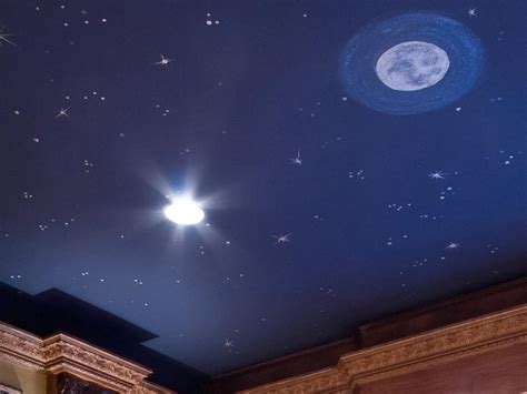 Starry Sky Star Ceiling Design And Traditional Ceiling Lightbedroom