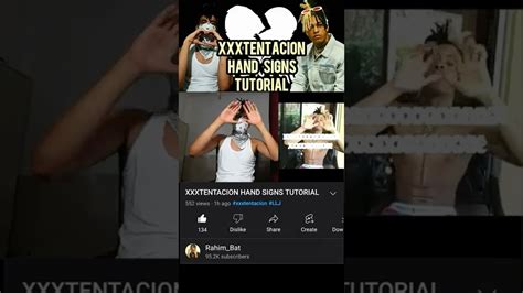 Xxxtentacion Hand Signs Tutorial Youtube