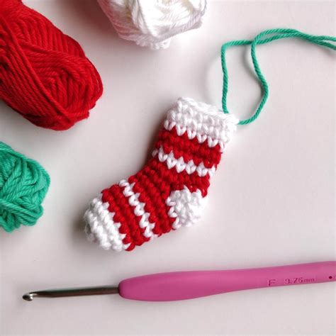 Crochet Mini Christmas Stocking Pattern Free Happy Tuesday And Welcome Back To My Blog My Crafty