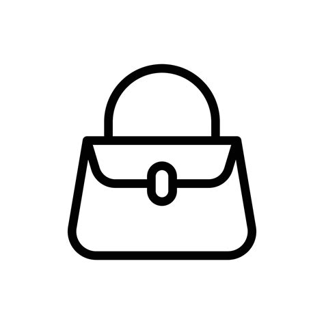 ladies handbag icon vector design template 22354408 vector art at vecteezy