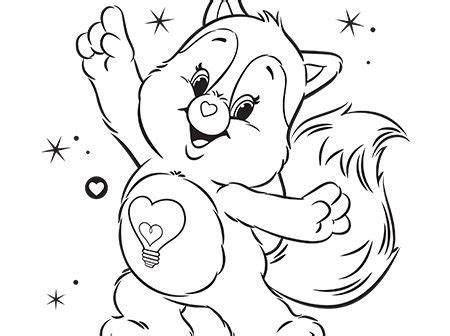 It will be good for the children since they can see what they have colored from the oldest to the newest. Care Bear Coloring Pages on Care Bear Cousins Coloring ...