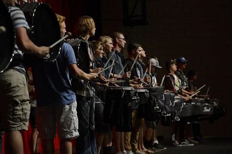 Drumline Keeps The Beat For Marching Band The Dart