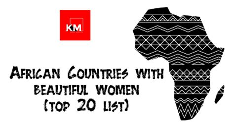 Top 20 African Countries With The Most Beautiful Women 2023 Kenyan