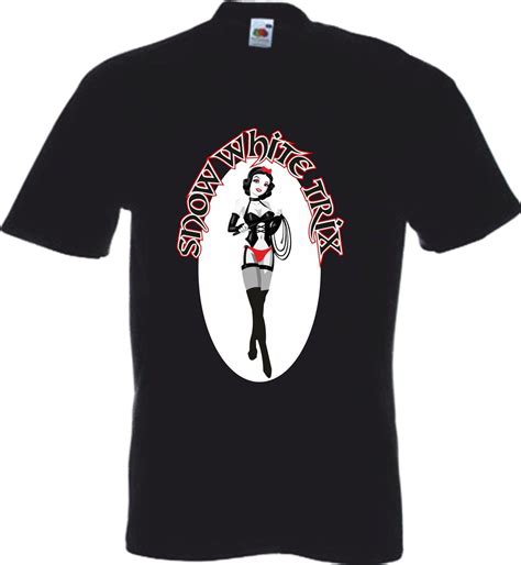 Snow White Dominatrix Sexy Nylons Pin Up Girl T Shirts Sandm S And M