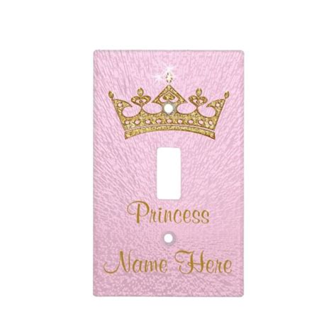 Pink And Gold Princess Light Switch Covers Light Switch