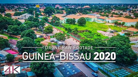 4k Drone Raw Footage This Is Guinea Bissau 2020 Capital City