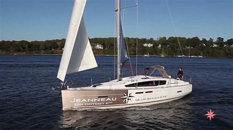 Join Paul Fenn For A Sail Aboard The Jeanneau 41ds Youtube